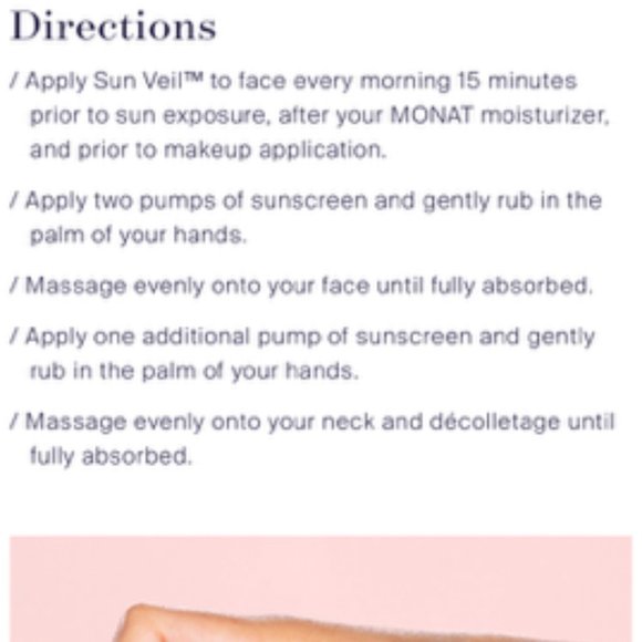 MONAT Brand New in Package Sunscreen SUN VEIL SPF 30 - Picture 12 of 14